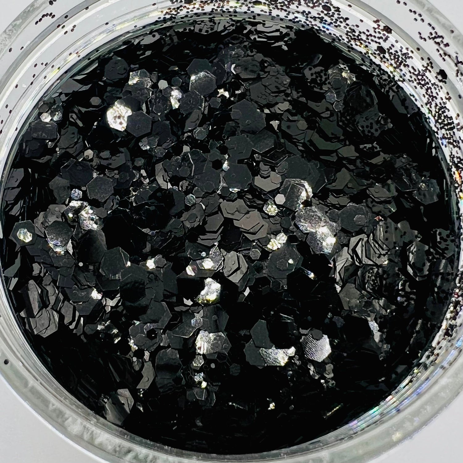 Black Glitter
